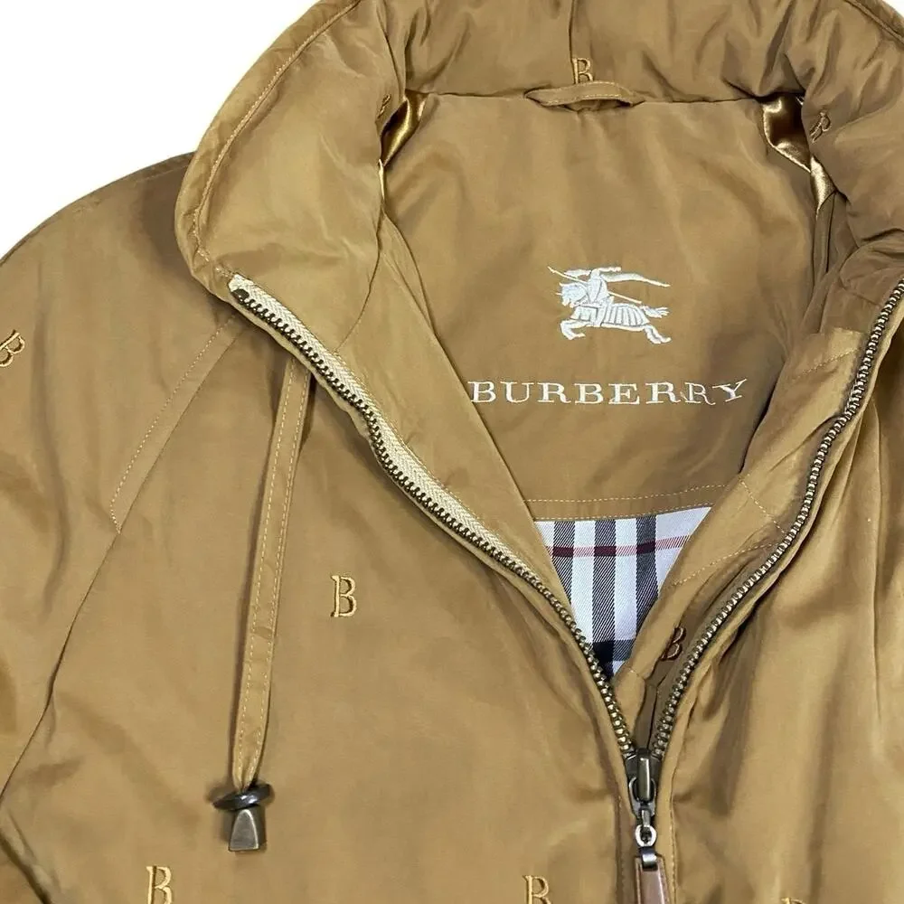 Vintage Burberry Tokyo Monogram Puffer Jacket - L